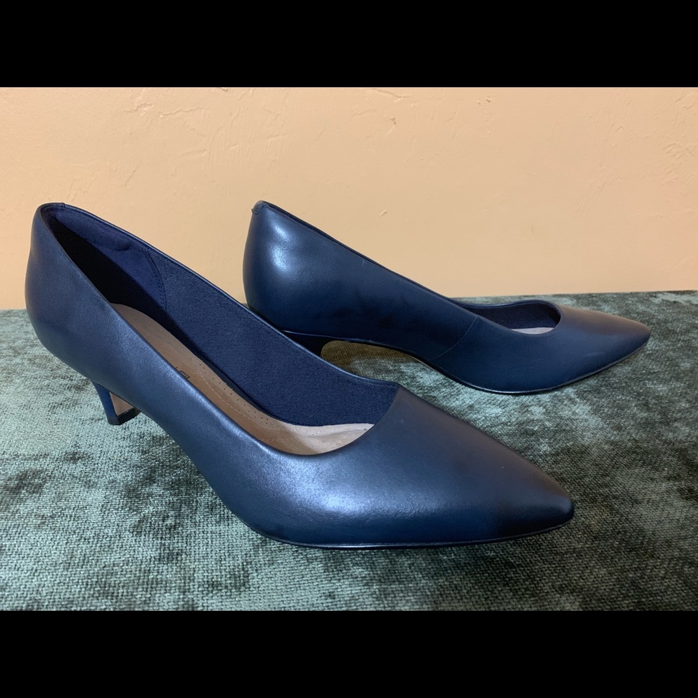 Navy High Heels 12M